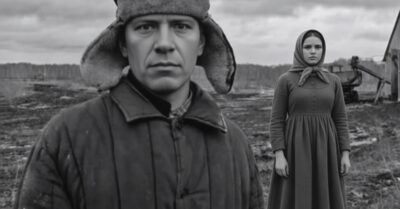 Молодой председатель колхоза использует власть, чтобы заставить бригадира выдать за него дочь — юную Ульяну, которая с ужасом думает о замужестве. Но война всё меняет, и когда он возвращается с фронта искалеченным и другим человеком, она неожиданно находит в своём сердце для него место — там, где раньше была только жалость и страх