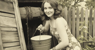 Он копал этот колодец 40 лет назад, чтобы сделать мне предложение. А сегодня я хотела от него уйти. Одна болезнь и глоток ледяной воды напомнили нам, что мы до сих пор пьём из одной чаши