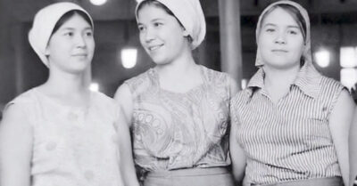 Она украла полмешка муки в голодную весну 33-го, и вся деревня указала ей на дверь. Через много лет уполномоченный из НКВД, допрашивавший её тётку, вдруг встал на колени. Он искал эту женщину всю войну