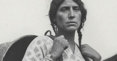 Все в деревне шептались о её жутком лице и уродливых руках и боялись даже близко подойти, пока она не спасла меня от псины, а на чае с булочками не рассказала, что её шрамы — это цена за спасённых детей, а свадебное платье так и осталось висеть в шкафу