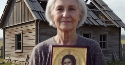 Бабушка строго запрещала прикасаться к своей иконе. Но после её ухода, она возвращается в родную деревню, где каждая щель в старом доме помнит детство. Но за потемневшей иконой она находит письмо, которое переворачивает всё: тихая жизнь её прабабушки хранила тайну, способную исцелить раны двух семей