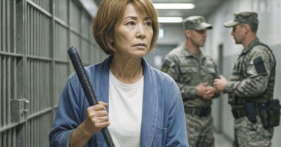 Вынужденная пойти в уборщицы на зону после того, как думала, что хуже некуда, пока ночью, шаря шваброй под панелями, не подслушала разговор, от которого у неё кровь в жилах пересохла