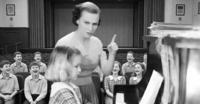 Она решила унизить её, усадив за рояль перед всем классом, ожидая жалких звуков и смеха. Но когда коснулись клавиш, по классу разлилась волшебная музыка, навсегда изменившая всех, кто её услышал. Это была не просто мелодия — это была целая история, спрятанная в пальцах той, кого все недооценили