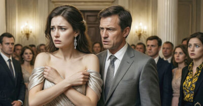 Муж устроил публичную критику моего наряда, рассчитывая на моё смущение. В ответ я просто сняла платье и осталась в чем мать родила. Кто выглядел дико, а кто — королевой, вопрос был решен мгновенно