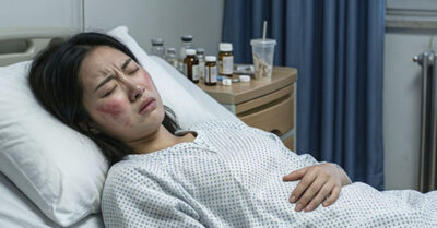 Не подозревая, что сын бросил больную жену и дочь, свекровь приехала в гости. Но, войдя в дом, она замерла, и кровь отхлынула от её лица