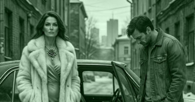 Барышня хотела кошелёк потолще. Ну, он и подкатил к ней на дешёвой тачке, якобы с зарплатой в три копейки. Проверка на вшивость прошла успешно