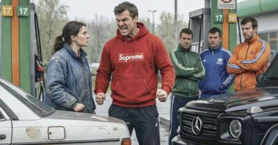 Этот щеголёнок, оравший на заправке «Ты у меня попляшешь, тётка!», через час в отделении чуть не обгадился, глядя, как его всесильный батя-олигарх, только что грозивший «всё решить», вдруг побелел, как полотно, и потерял дар речи, услышав моё звание — полковник