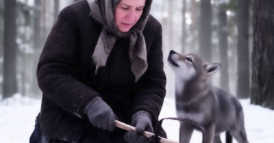 Женщина спасла «щенка» из ржавого капкана — в деревне хихикали.  Он рос не по дням, а по часам, глядя на неё преданными глазами дикого хищника, притворяющегося псом. И когда в её дом вломились чужие, тишина разорвалась навсегда, а последний звук, который они услышали, был вовсе не собачий рык