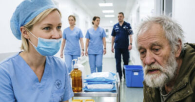 Жизнь прижала так, что пришлось надеть халат санитарки. И словно в насмешку, ей определили того, кого сторонились даже видавшие виды медсестры, — бродягу, въевшегося в грязь, словно в собственную шкуру