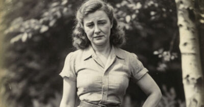 Говорят, была в ней какая-то неправильная, нездешняя стать — волосы как спелая рожь и глаза синее вечера. Мужики в посёлке таких боялись: кто прикоснётся — словно метку судьбы получает. Одни уходили сами, других забирала земля. И только спустя годы, собрав за своим столом пятерых сыновей, она поняла: её проклятие было её главным счастьем