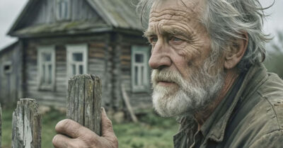 Сынок продал меня вместе с домом, как старый хлам, — но я вернулся из леса с палкой и вшивой бородой, чтобы смотреть, как он на коленях ползёт за прощением