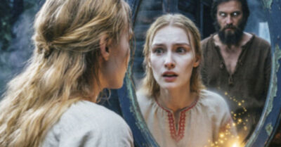 Деревенская скука толкнула городских девчонок на страшный обряд. Гадание в бане на зеркалах и бесконечный коридор из отражений… Ксения хотела просто развеять скуку, но из темноты к ней вышел ОН. Испугавшись до крика, девушка убежала, решив, что ей показалось. Но той же ночью лес привел её к нему