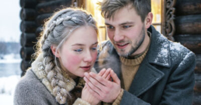 Он вернулся с армии в промёрзший дом бабушки, чтобы на несколько дней забыть городскую суету, но старая печь и пара дедовских валенок приготовили ему совсем другой сюрприз. Утром на пороге появилась девушка в таком же пуховом платке и с глазами цвета волжской воды, и в тот миг Митя понял: зима в этом забытом богом городке станет самой тёплой в его жизни. Но никто не знал, что в этих войлочных следах хранится тайна