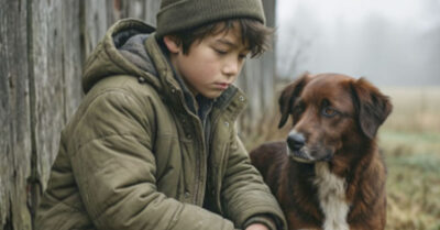 Мой сын три года воровал еду, а я молчала — пока не выследила его и не увидела ЭТУ СОБАКУ: история о том, как пёс моего ушедшего отца через годы протянул лапу моему мальчику и спас нас всех