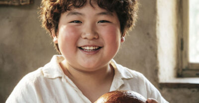 «Парень не узнал себя в зеркале. Еще пару месяцев назад его дразнили «пончиком» и травили во дворе, а мать с бабушкой пичкали пирожками, пытаясь залечить душевные раны едой. Не выдержав насмешек, он сбежал на край света — в море на Камчатку. Там, среди  восьмибалльных штормов, он нашел себя настоящего. Эмоциональная история до мурашек о том, как слабость превращается в стальной стержень. Спойлер: когда он вернулся домой, его не узнала даже злая соседка»