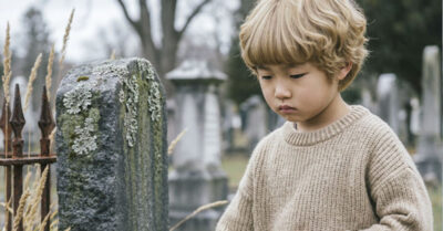 Мальчик 6-ти лет носил хлеб каждое воскресенье на заброшенную могилу. Родители думали — для голубей, но птицы там не водились. Но когда отец пошёл за ней, он увидел ЭТО